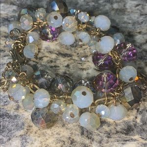 Multi-color stone bracelet